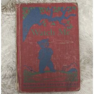 Vintage 1947 Watch Me Reader Book Woodland Frolics Series Childrens